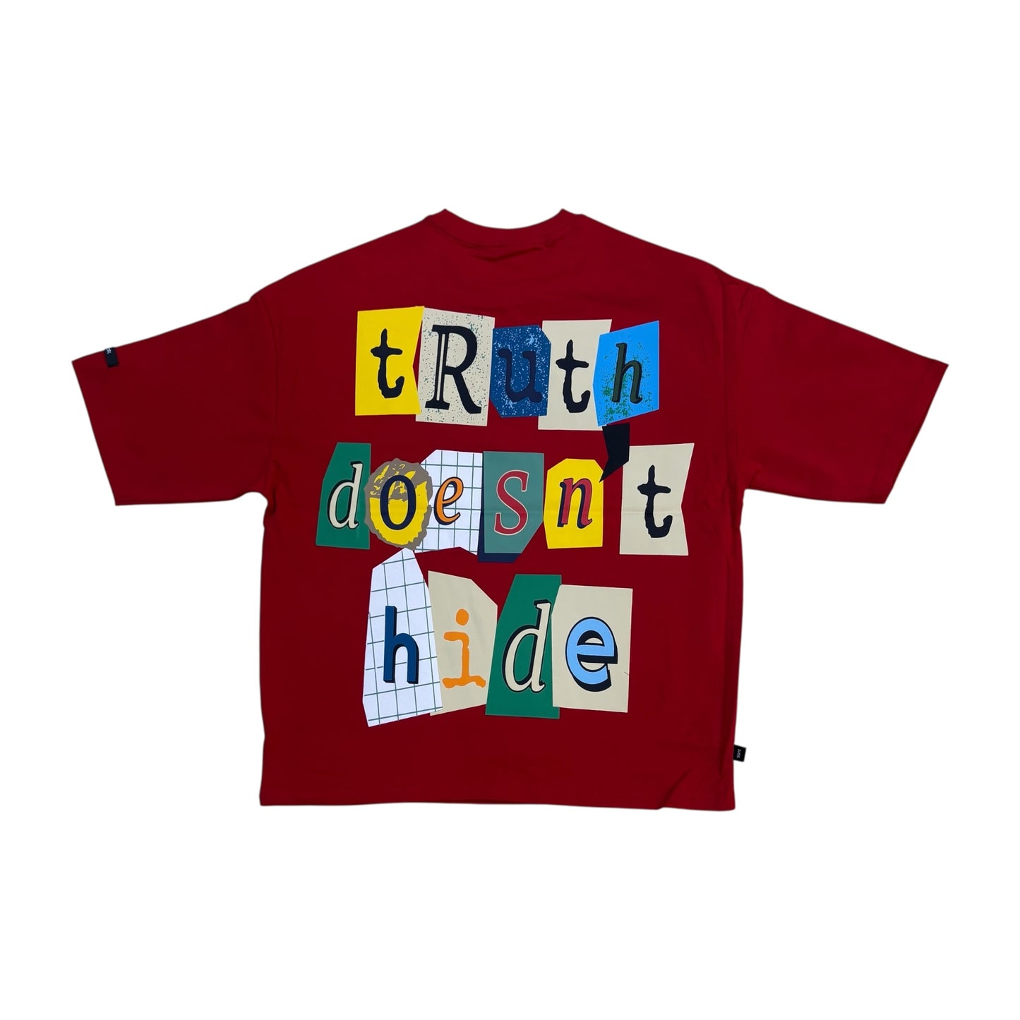SM6143 - Unveiled with Rhinestones Boxy Graphic T-Shirt