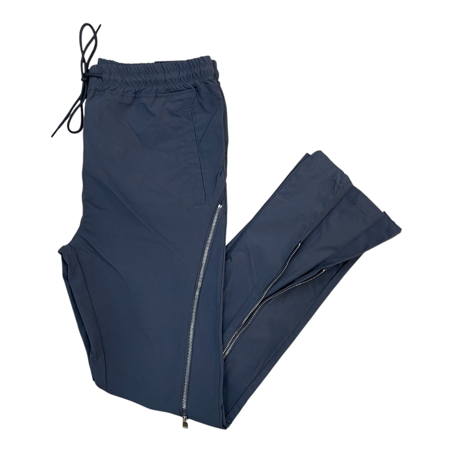 WH-610-14401 - Zippered n Layered  Slim/Stacked Windbreaker Pants