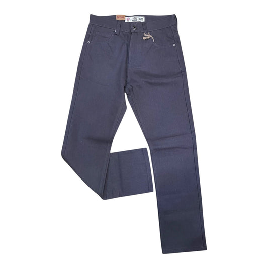 DP780 - Basic color Denim Relaxed-Fit Pants