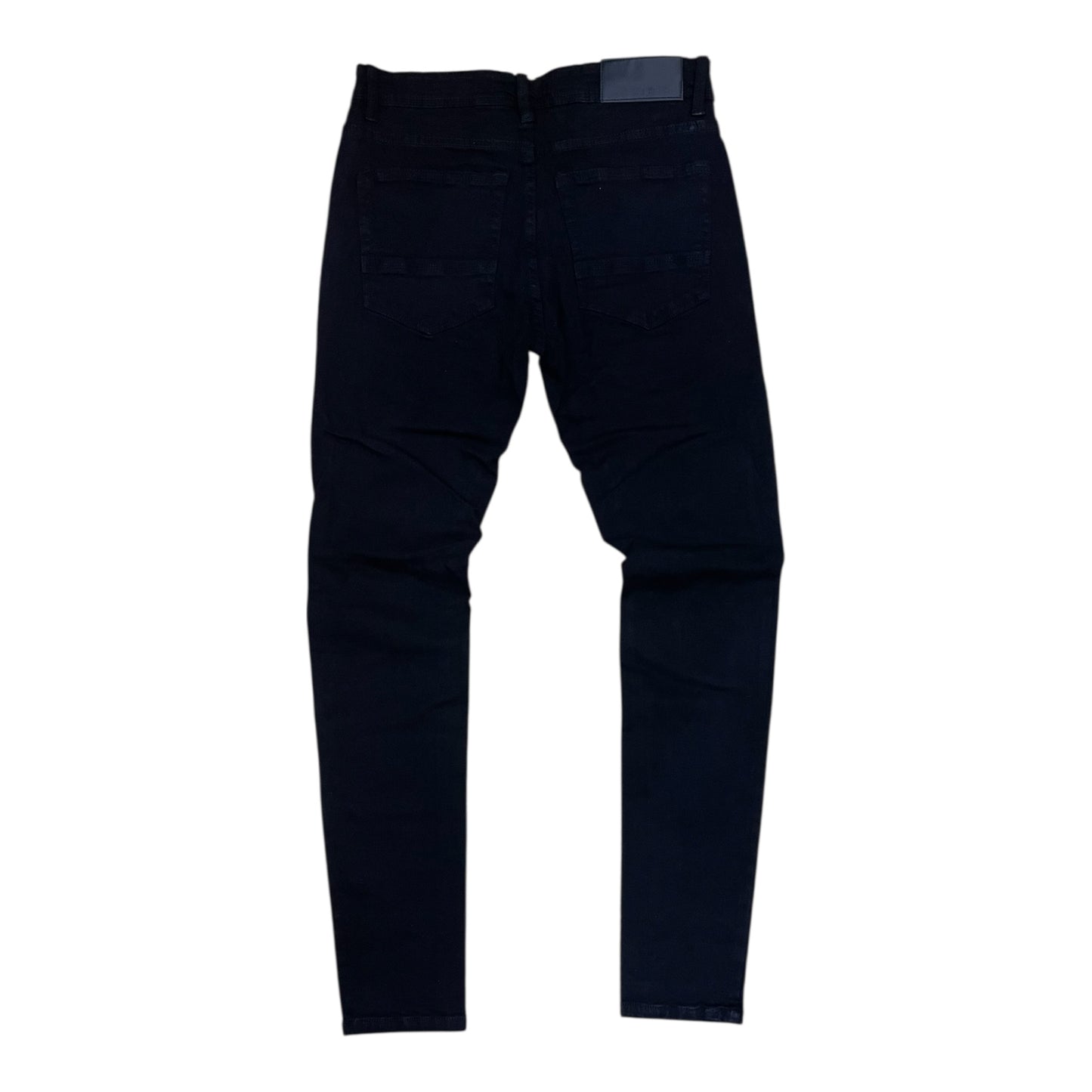P567 - Jersey Ripped Skinny-Fit Stretch Jeans