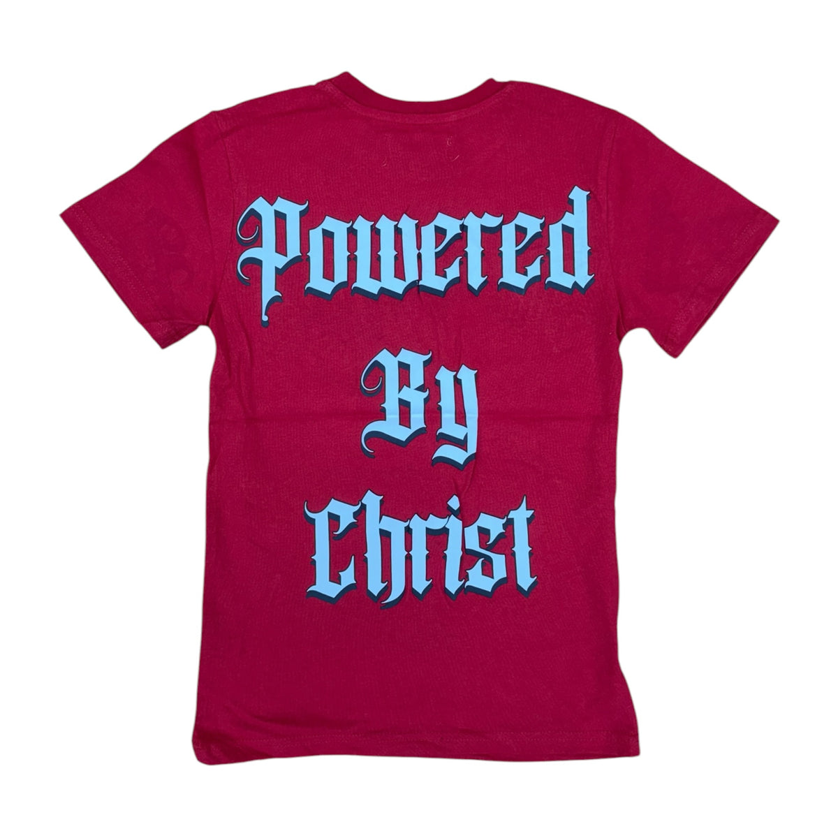 FB1604K - Boy's/Kid's Powered By Christ Graphic T-Shirt