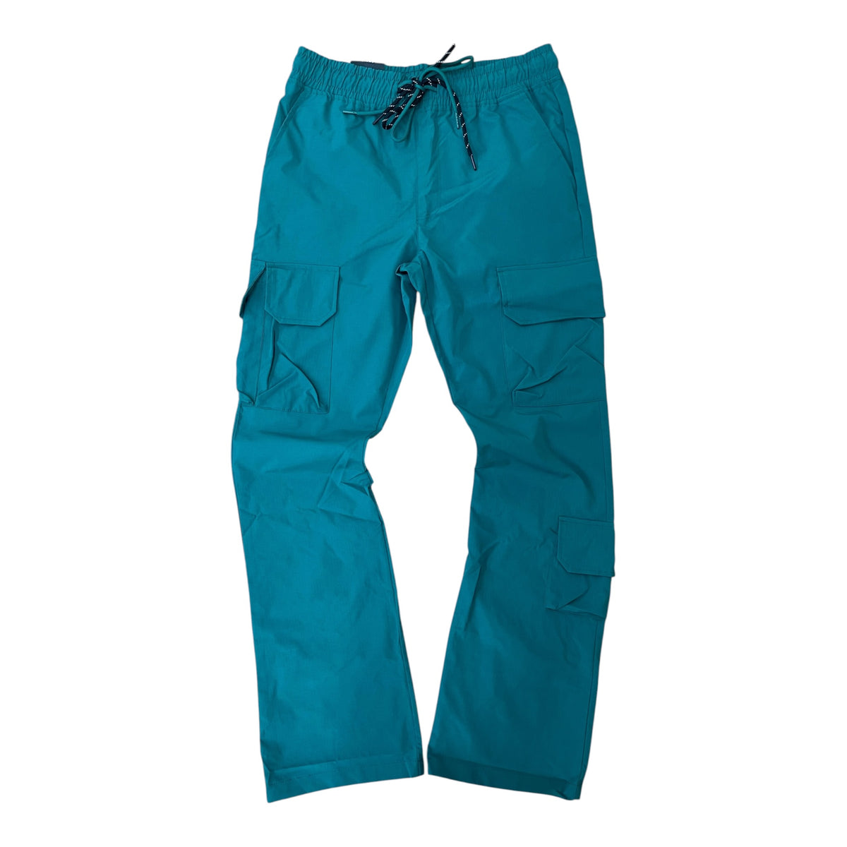 WH-1100-404 - Ripstop Double Cords Nylon Flared Cargo Pants