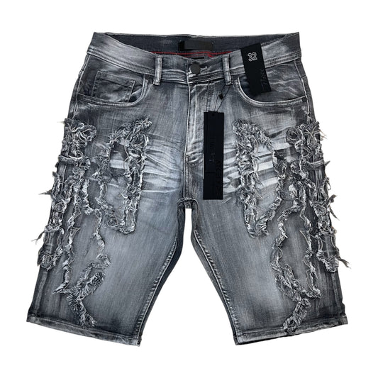 WH-S615 - Raw Art Slim-Fit Stretchable Shorts