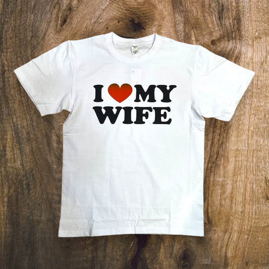 JC012225 - I Love My Wife Regular-Fit Graphic T-Shirt