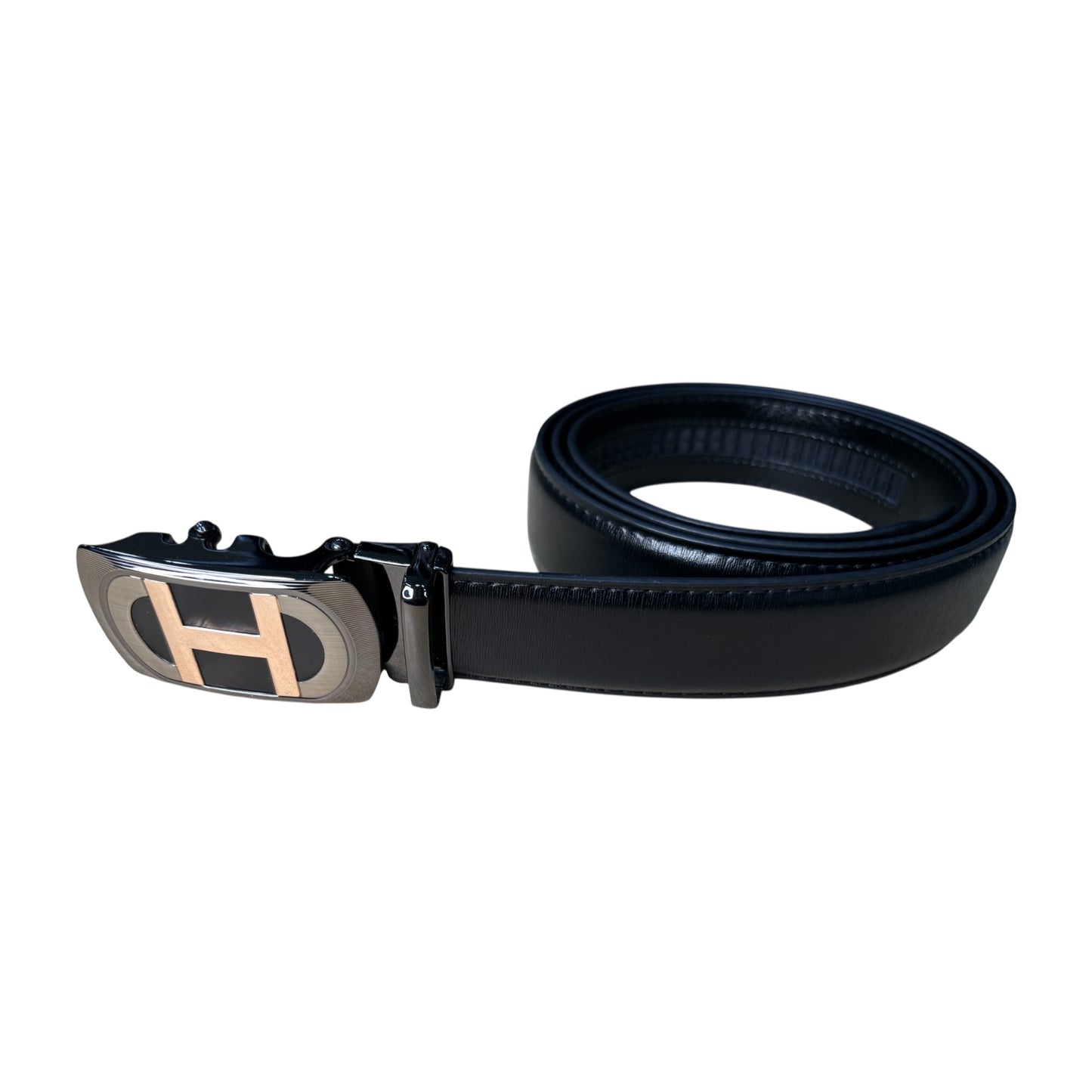 Rivelli Men’s Sleek Adjustable Belt with Latch Buckle