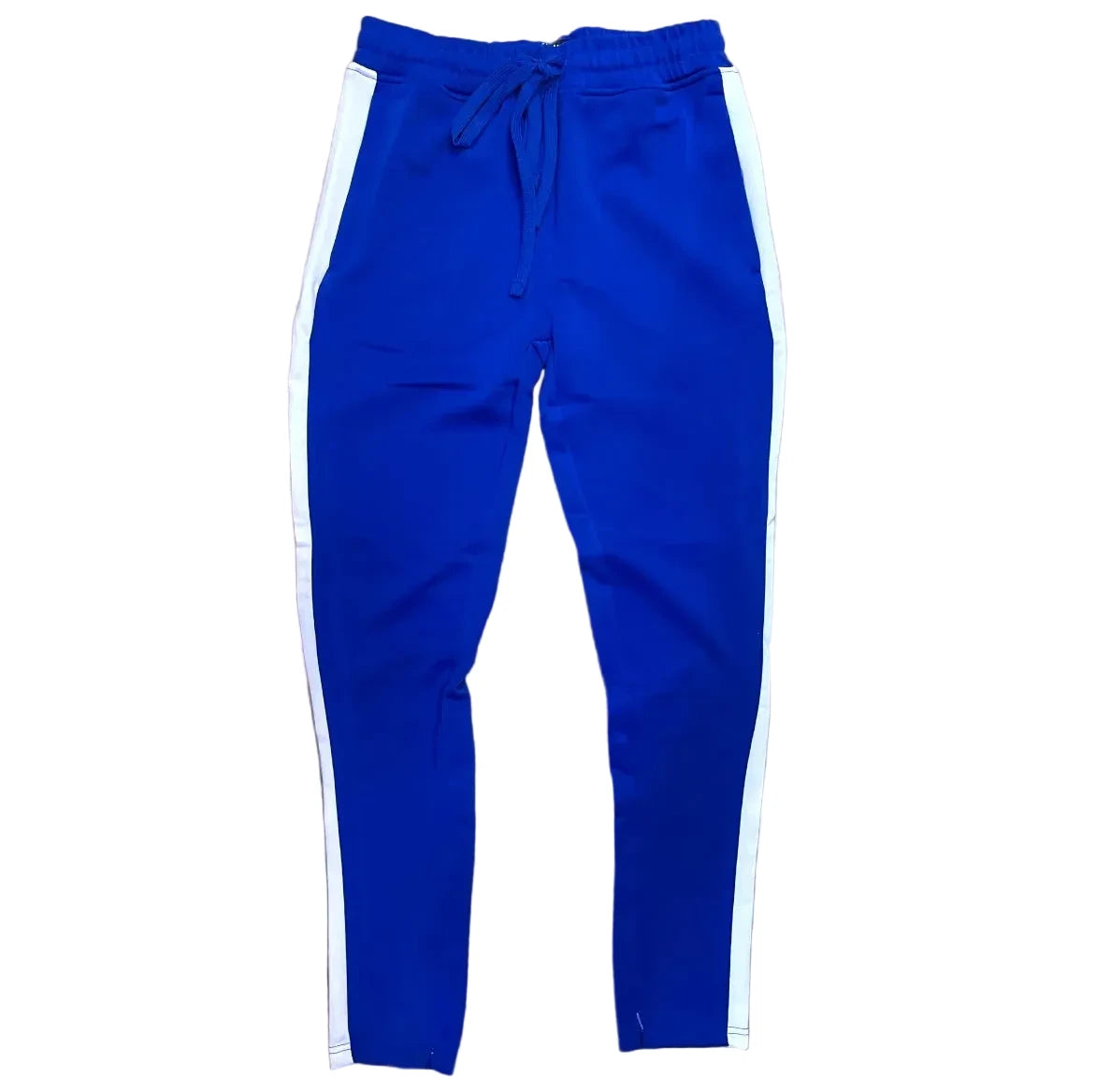 100-402 - Track with Wide Side Stripes and Drawstring Slim-Fit Pant