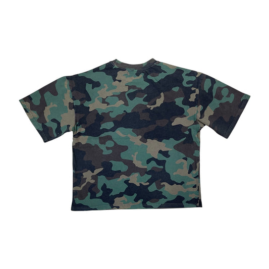 WH-T2677 - Restored Born Again with Rhinestone Boxy Graphic T-Shirt
