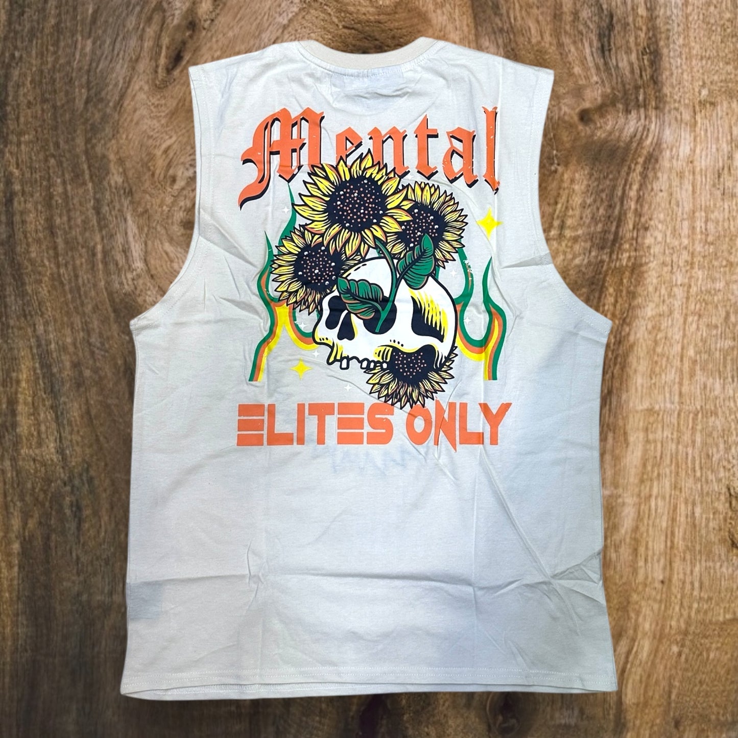 151-125 - True Warriors Sleeveless Graphic T-Shirt