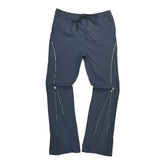 WH-610-14401 - Zippered n Layered  Slim/Stacked Windbreaker Pants