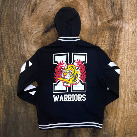 142-513 - Warriors Fleece Varsity Jacket