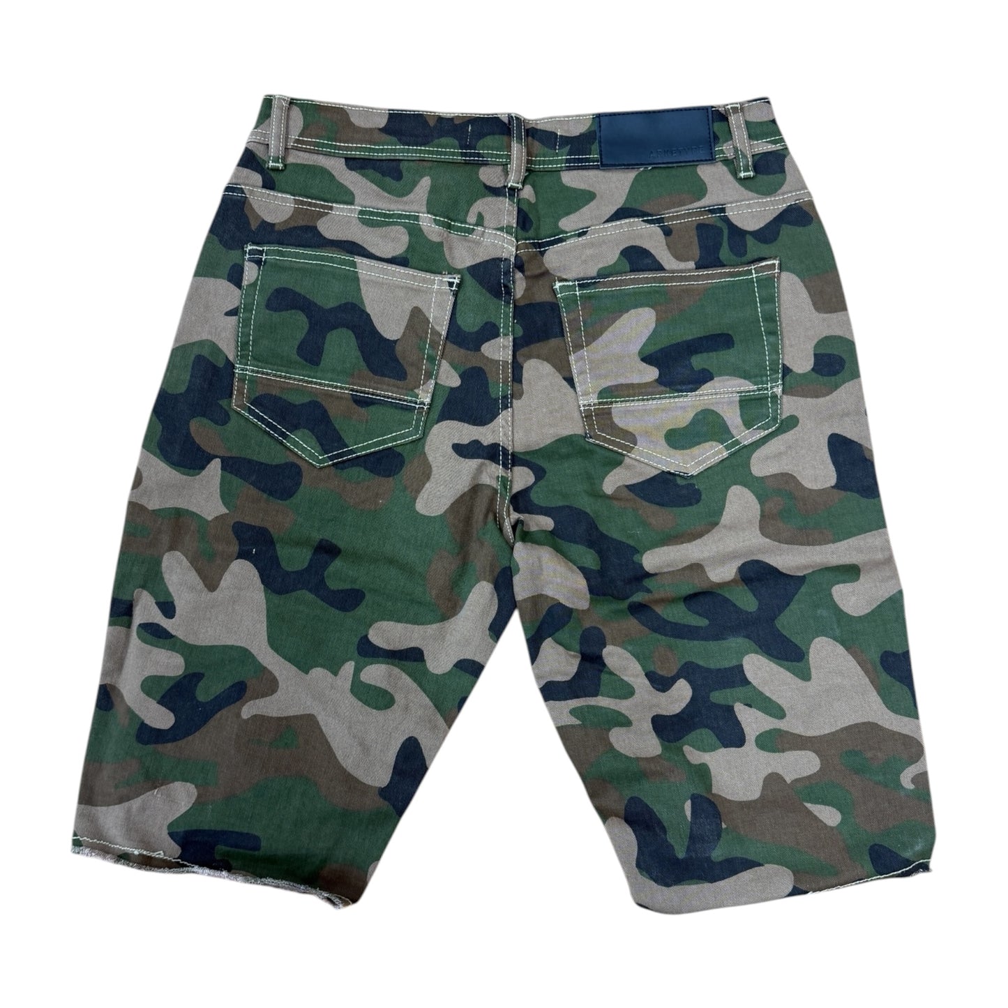 S602 - Multi Cargo Pocket Regular-Fit Stretch Shorts