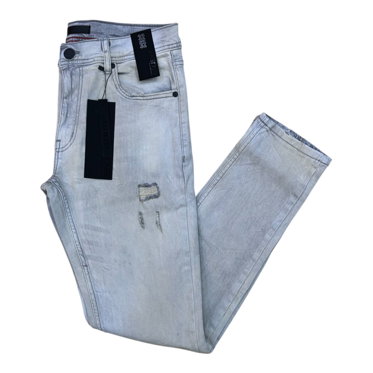 WH-P561 - Vital Ripped Slim-Fit Stretch Jeans