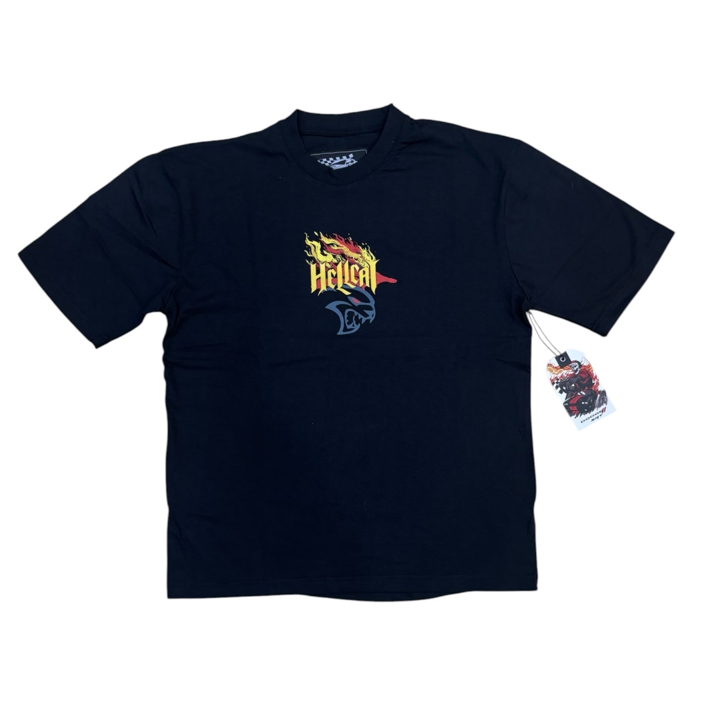 DGS6TM-308 - Born Bold Dodge Hellcat Graphic T-Shirt