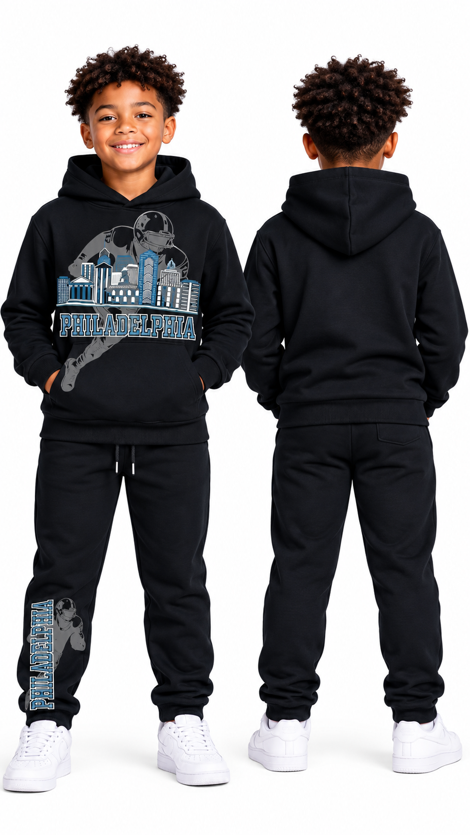 FS562K - Boy's/Kids Philadelphia City Pullover Fleece Set