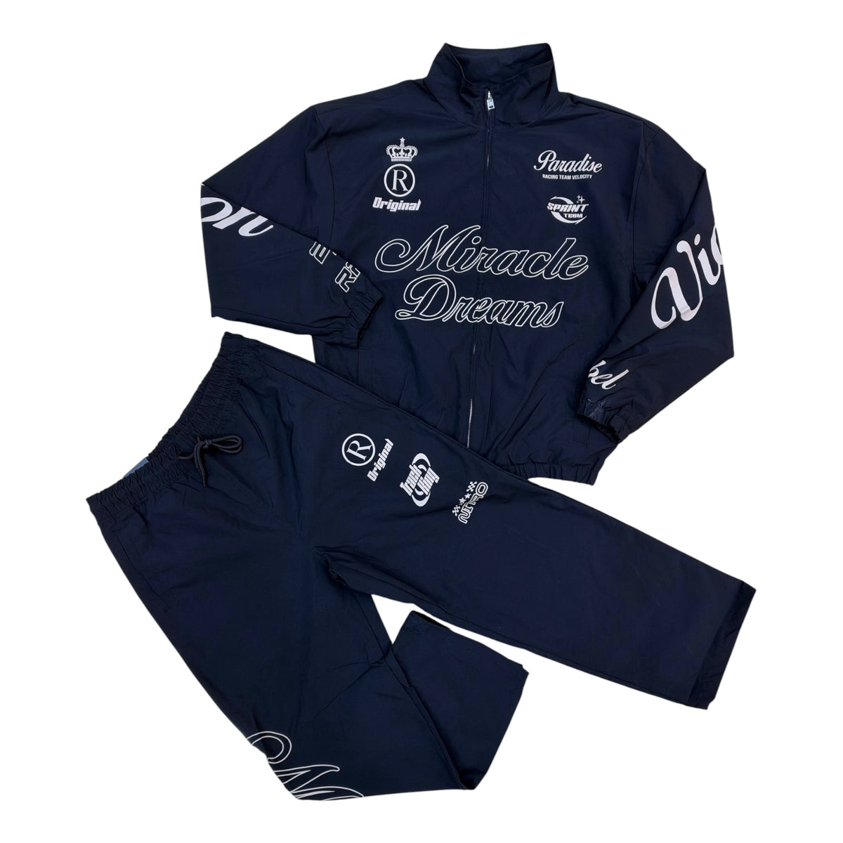 WH-1163-512 - Miracle Dreams Windbreaker Jacket & Pants Set