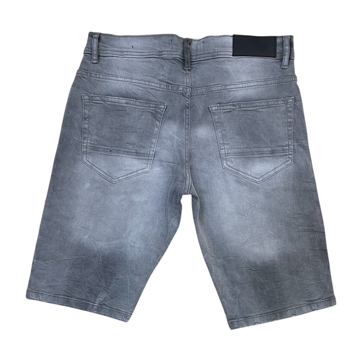 S606 - Cypress Laser Motif Slim-Fit Shorts