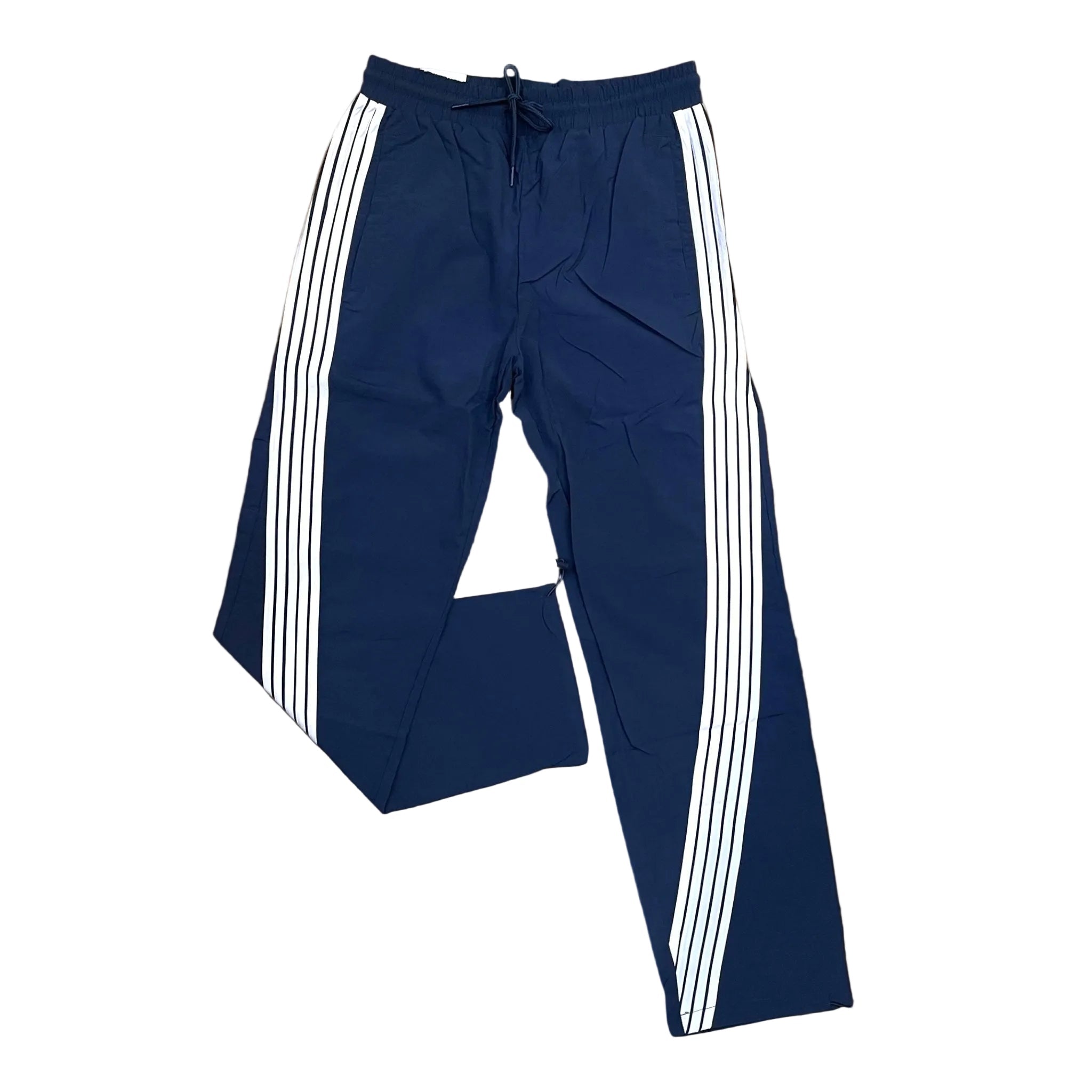 WH-A00-14405 - Bent Stripes Nylon Straight-Fit Pants – Just Casual