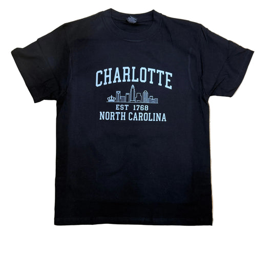 JC081926 - Charlotte NC Regular-Fit Graphic T-Shirt