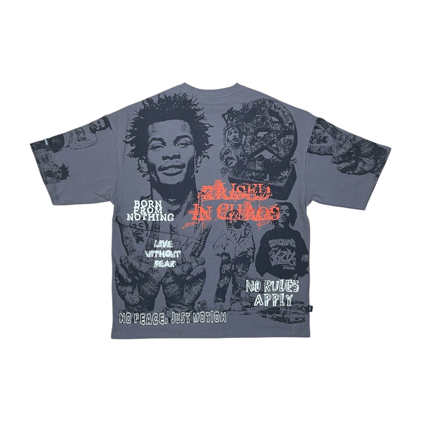 WH-SW6167 - Outside The System Boxy Graphic T-Shirt