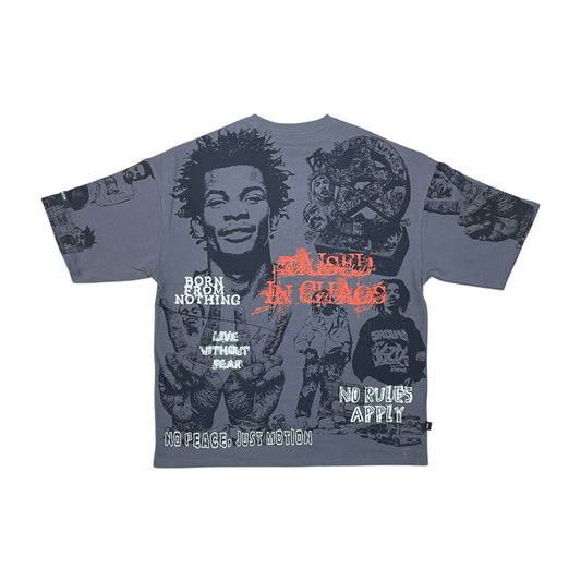 WH-SW6167 - Outside The System Boxy Graphic T-Shirt
