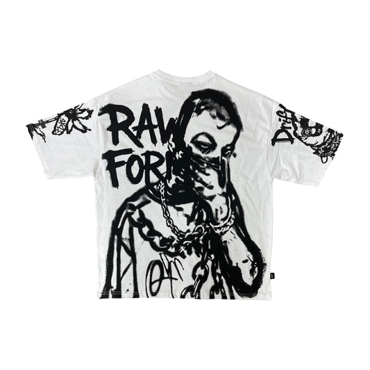 WH-SW6195 - Raw Form Better Boxy Graphic T-Shirt