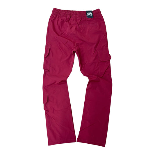 WH-1100-404 - Ripstop Double Cords Nylon Flared Cargo Pants
