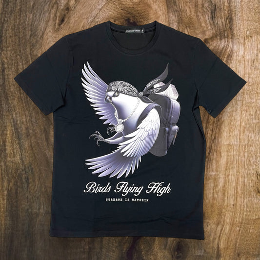 SIW5157 - BIRDS FLYING HIGH Premium Graphic T-Shirt