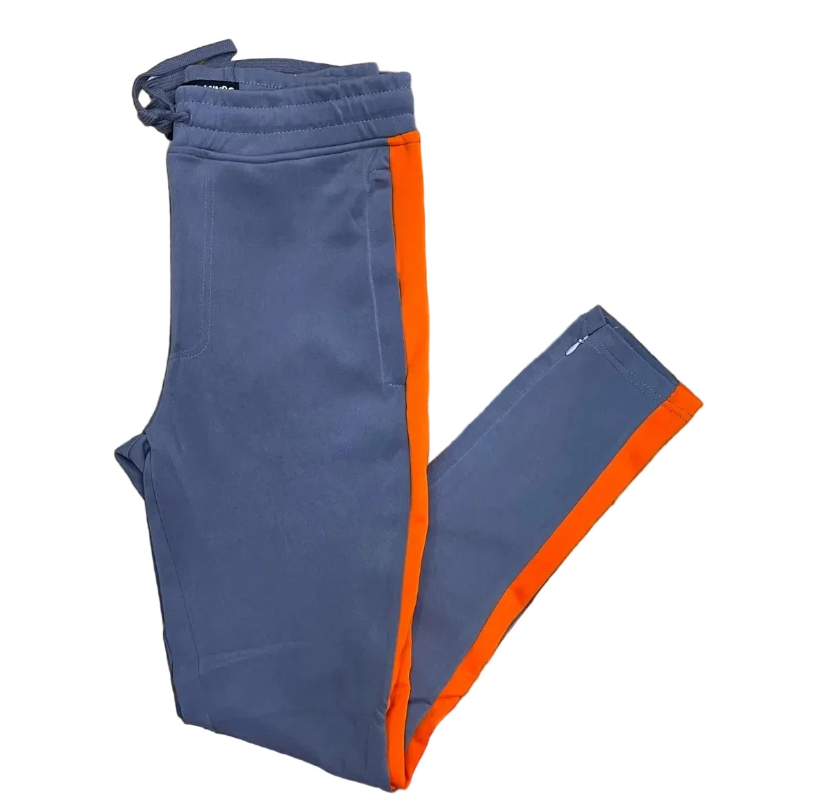 100-402 - Track with Wide Side Stripes and Drawstring Slim-Fit Pant