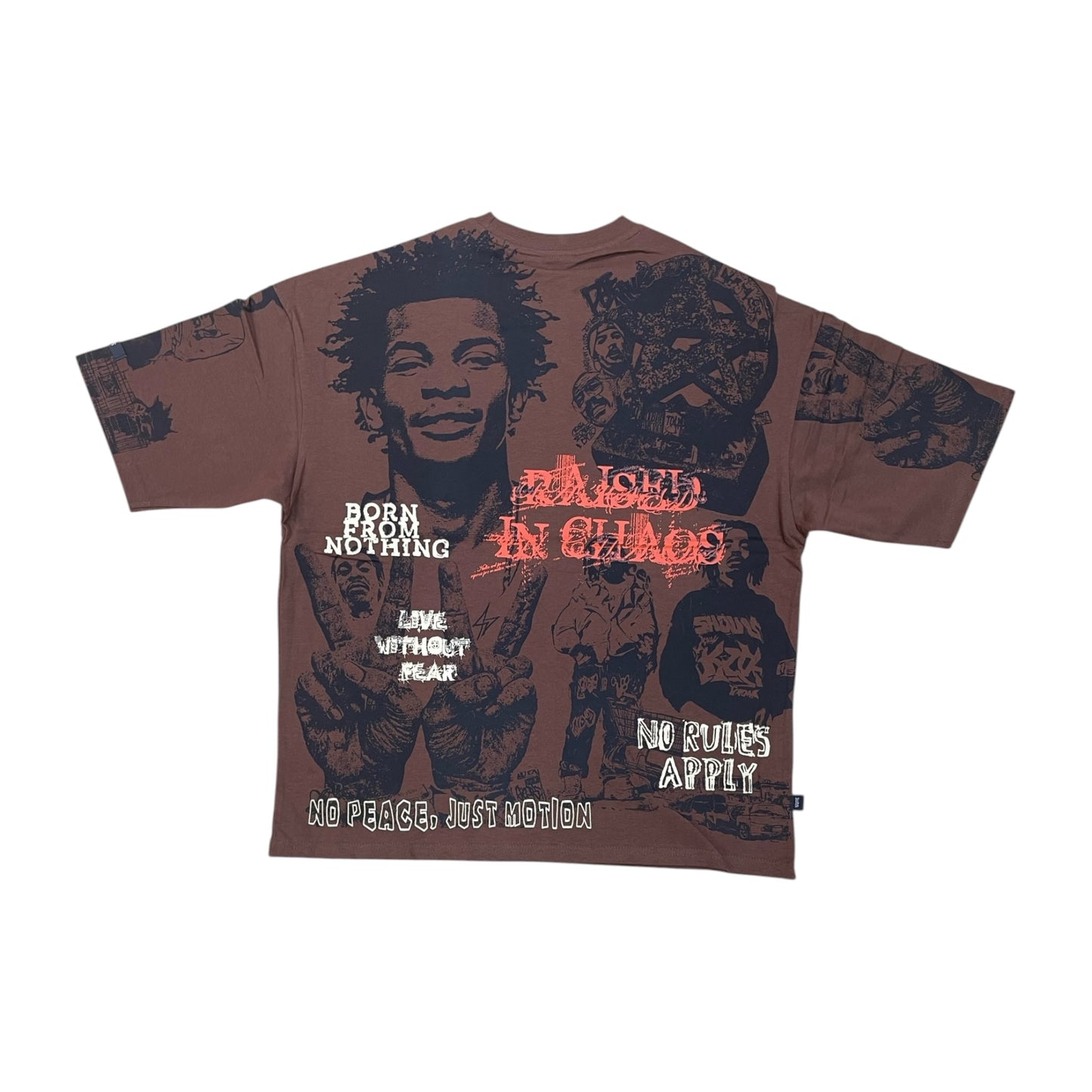 WH-SW6167 - Outside The System Boxy Graphic T-Shirt