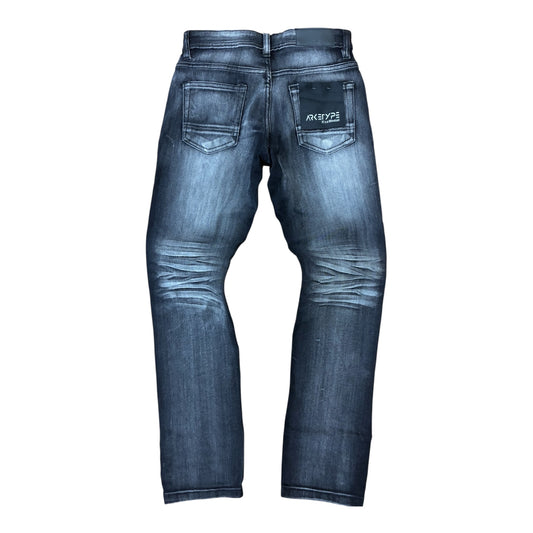 WH-PC05K - Boy's/Kids Core Washed Clean Look Slim-Fit Stretch Jeans