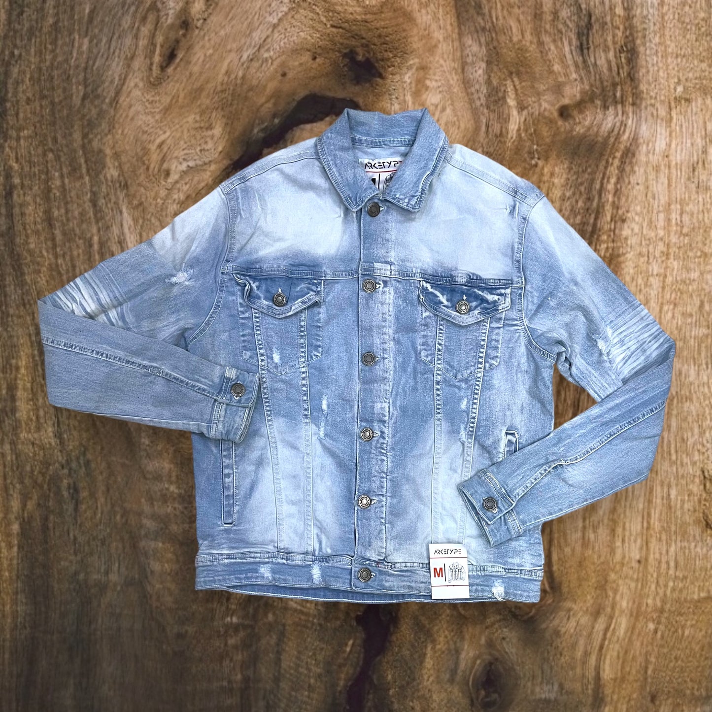 J435 - Super-C Denim Jacket (Ice Blue)