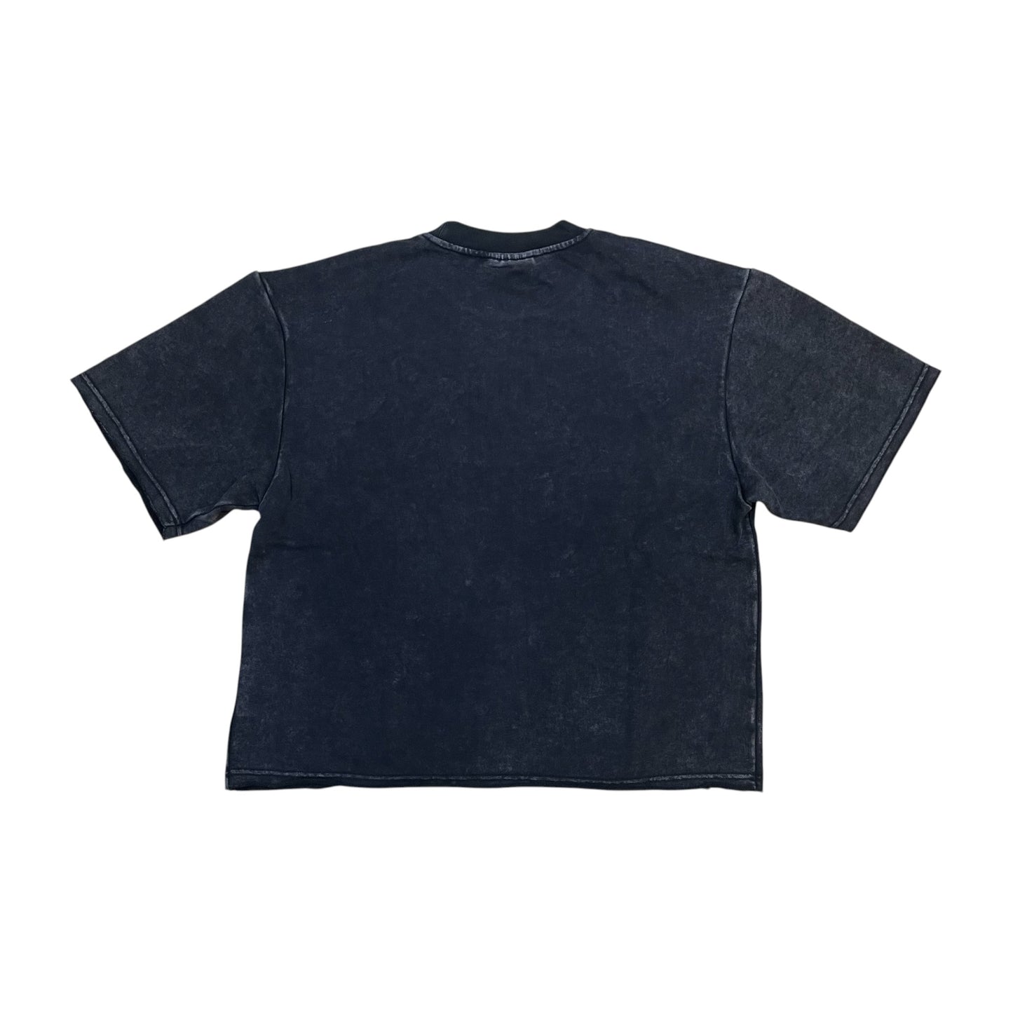 WH-610-11190 - Paradise Praying Cropped Graphic T-Shirt