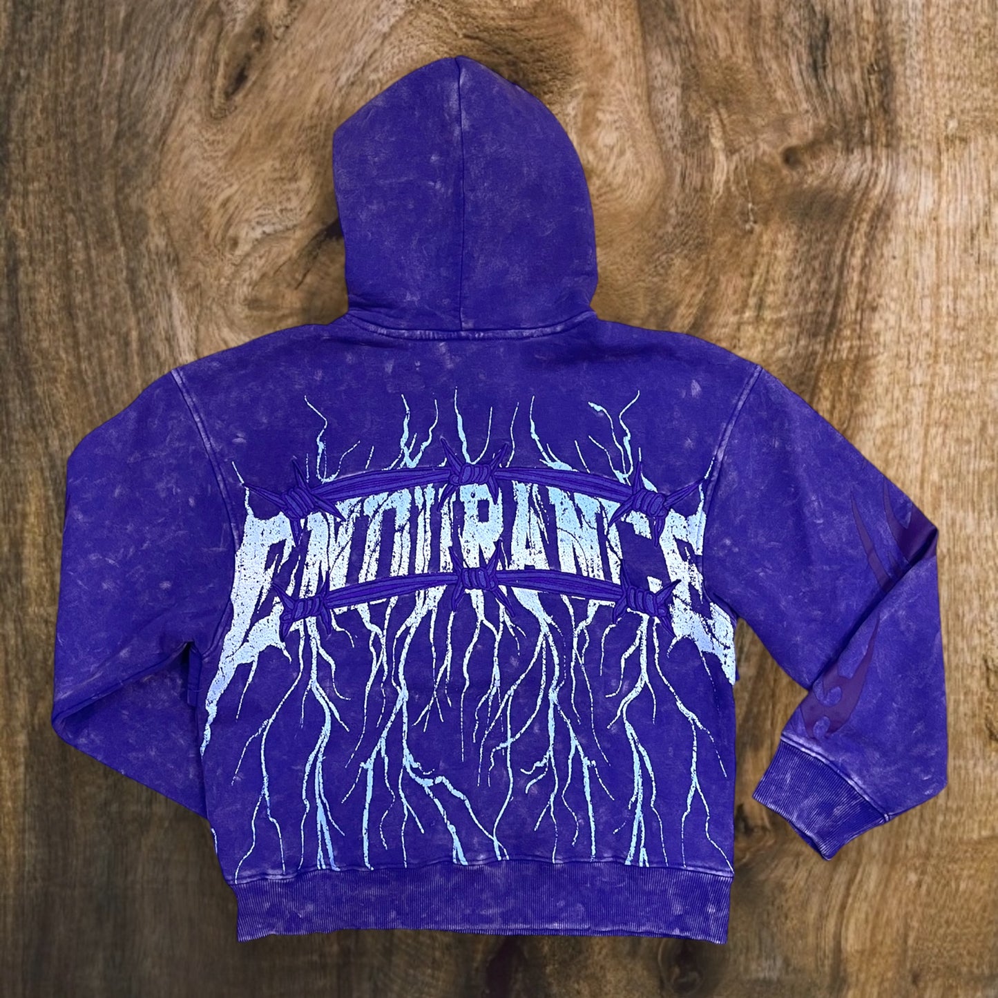 FO24657 - 2-FER Dead Memento Acid Washed Hoodie