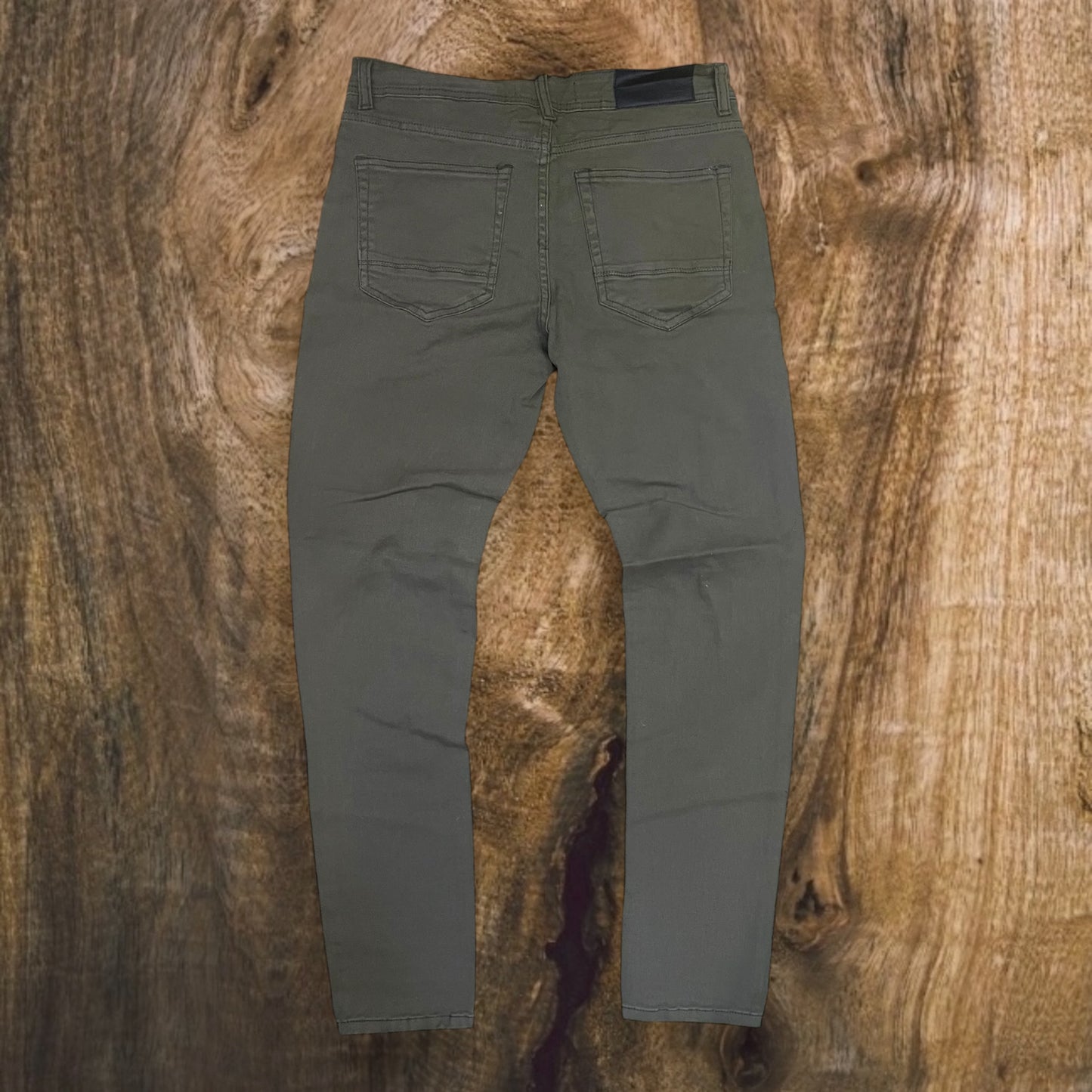 P503 - Twill Ripped Slim-Fit Stretch Jeans
