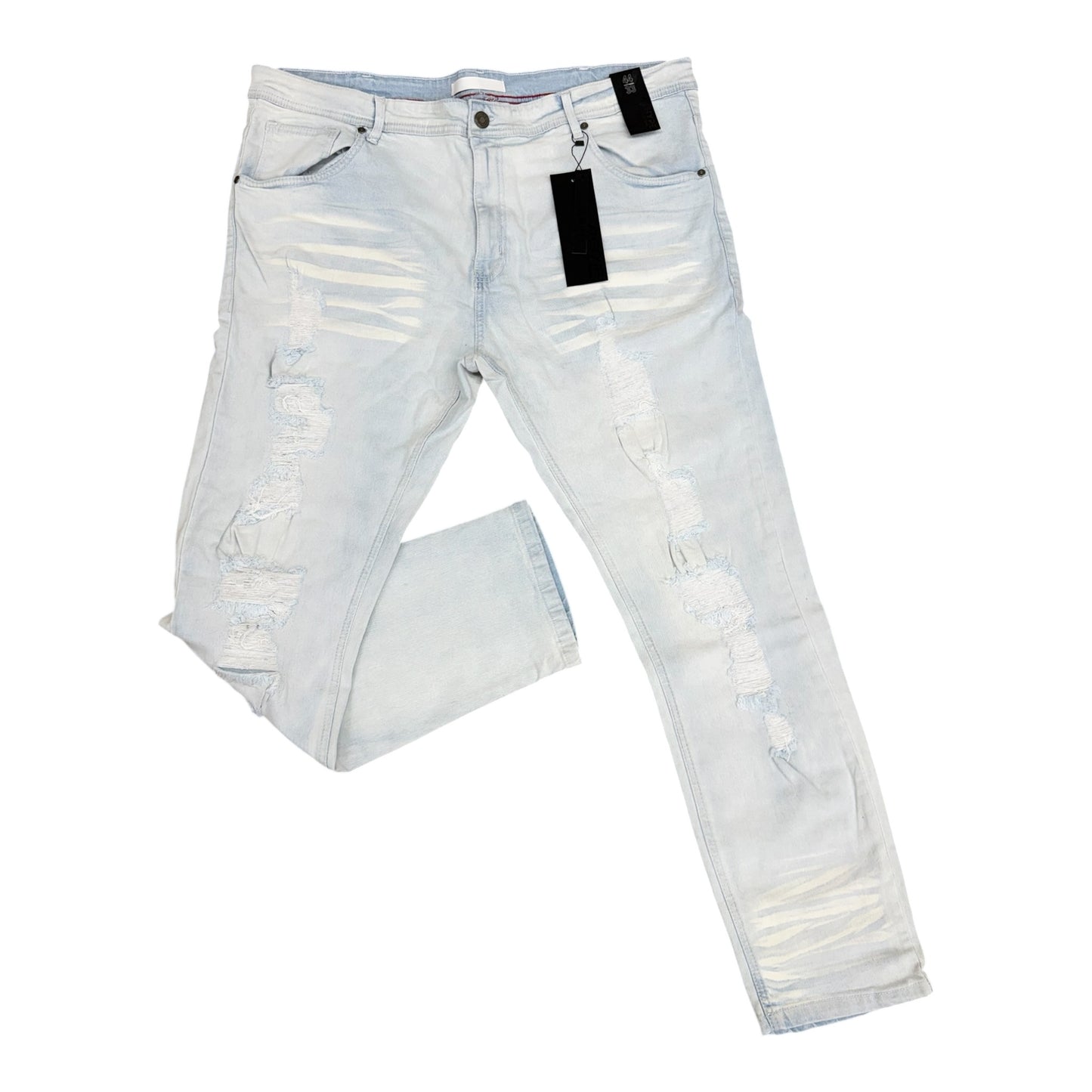 PC03X - Big Men's Core Ripped Slim-Fit Stretch Jeans