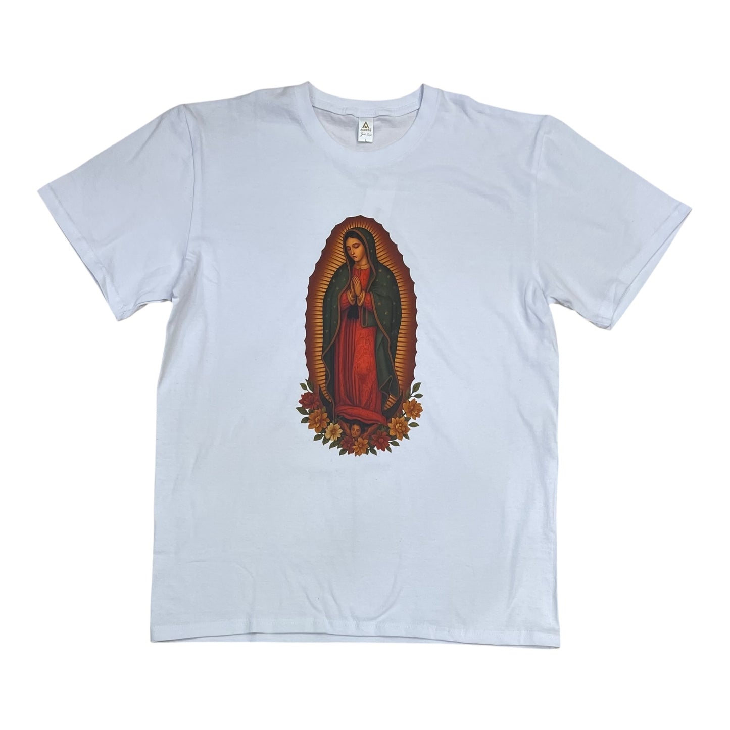JC120525 - Virgin of Guadalupe Regular-Fit Graphic T-Shirt