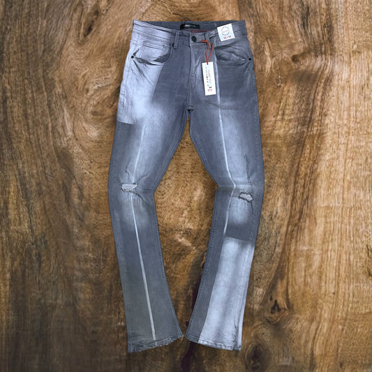 P544 - Gala Stretch Stacked Flare Jeans