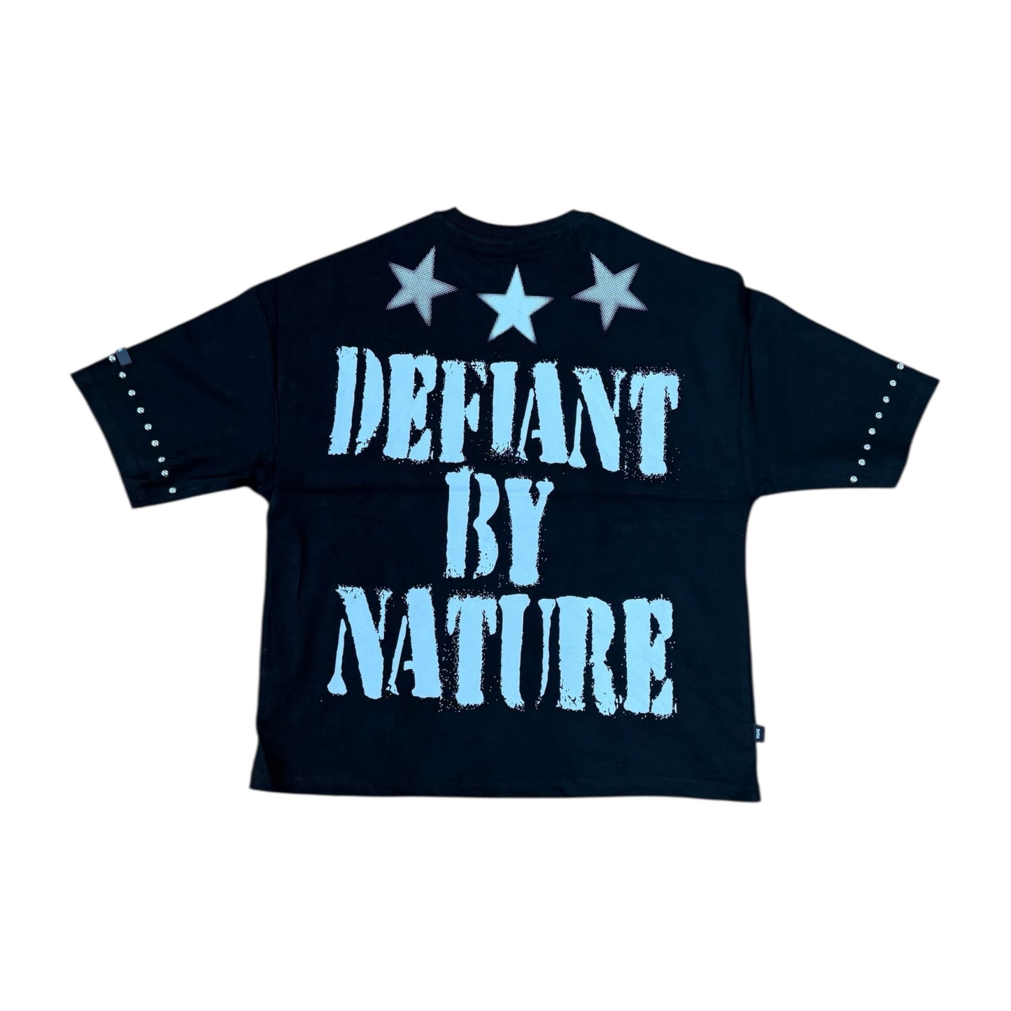 SM6115 - Defiant with Studs Boxy Graphic T-Shirt