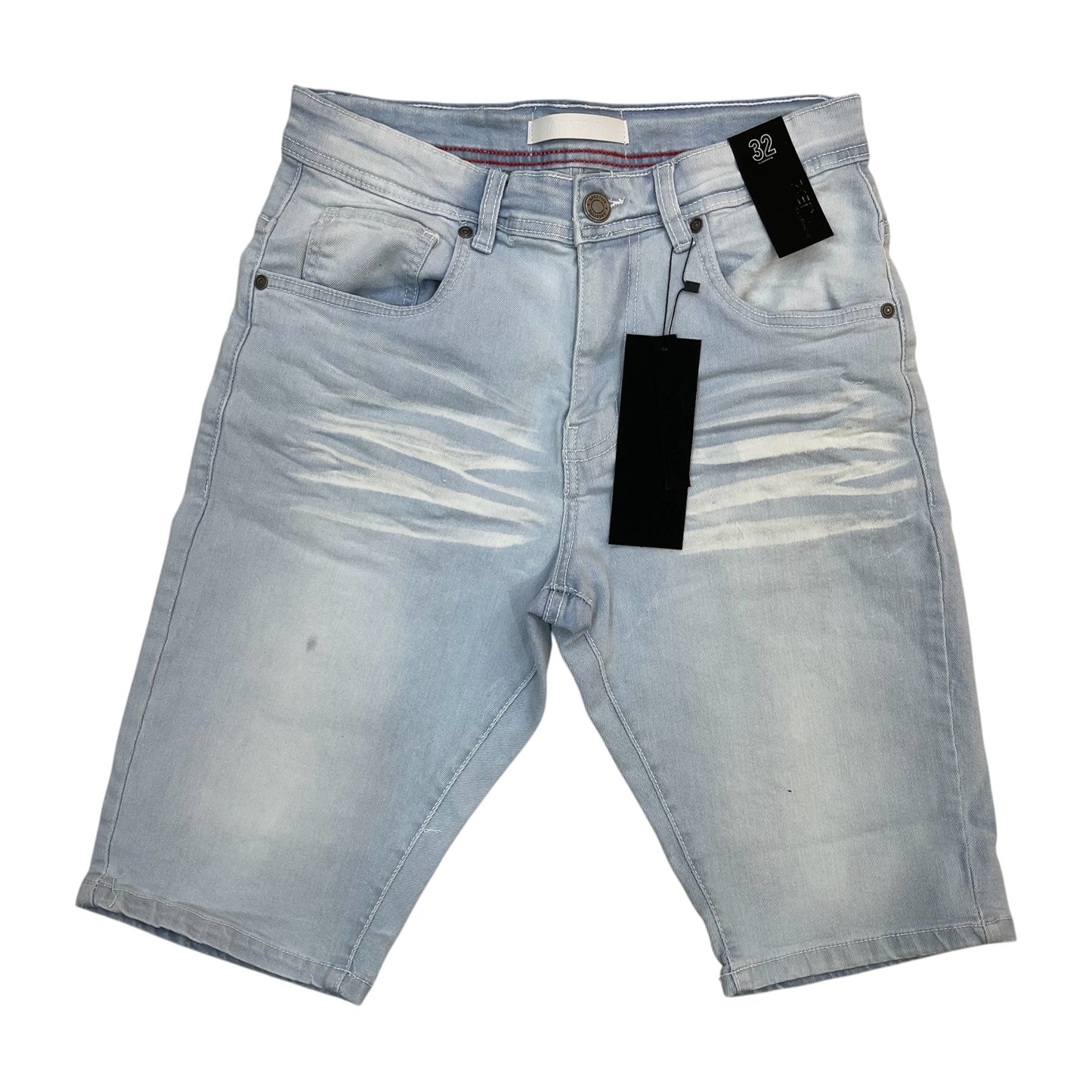 WH-SC03 - Core Whisker Denim Slim-Fit Stretch Shorts