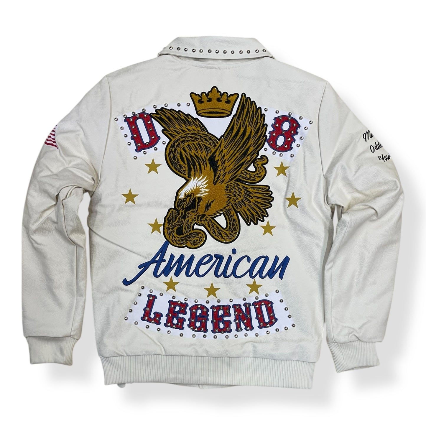 DF5504 - American Legend PU Body/Direct Embo Varsity Jacket