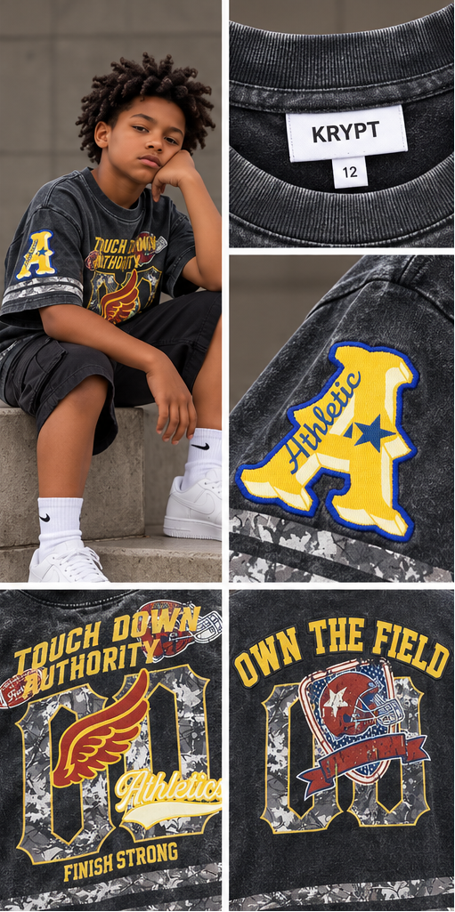 WH-KR613K - Boy's/Kid's Boy's Own The Field Graphic T-shirts.