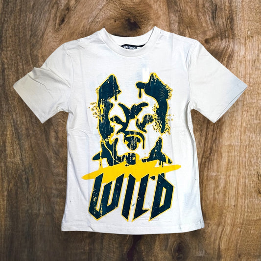 851-B168 - Boy's/Kid's Wild "Stay Fear Less" Graphic T-Shirt