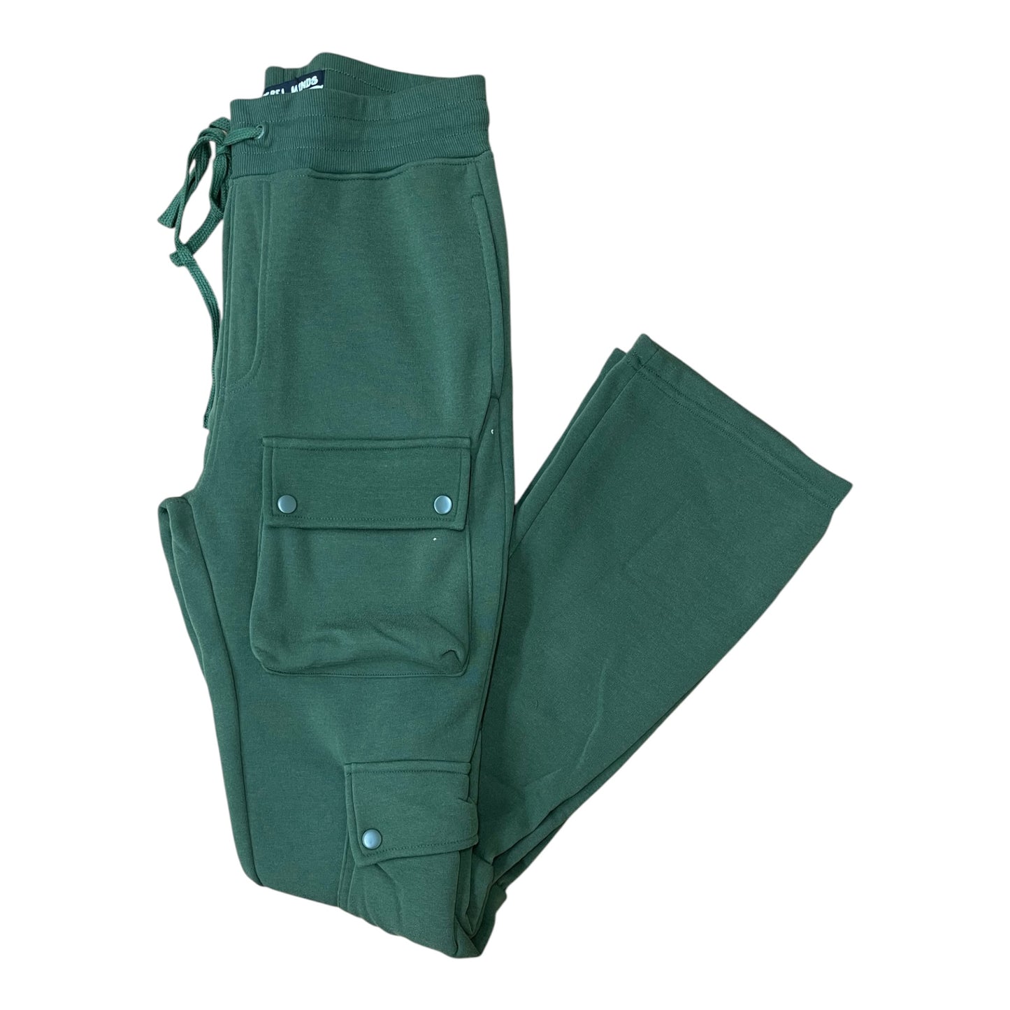 WH-100-476 - Stacked Cargo Fleece Pants