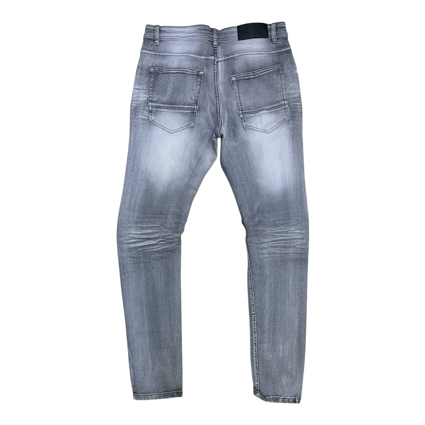 P540N - Double Whisker Rip n Repair Slim-Fit Stretch Jeans