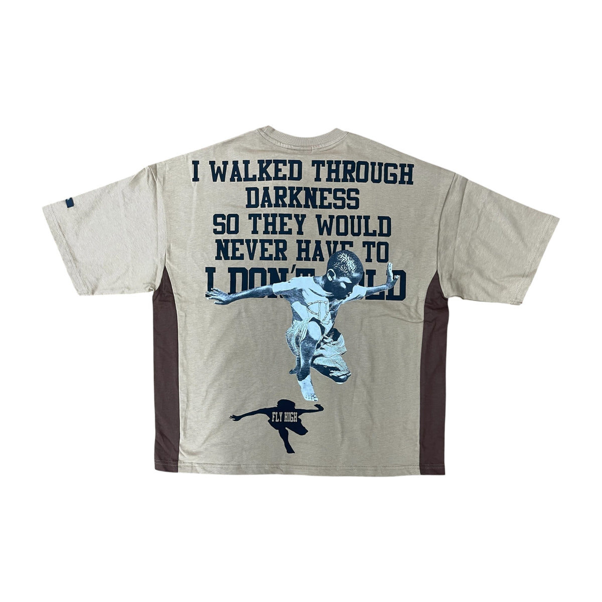 WH-SW6187 - Don't Fold Boxy Graphic T-Shirt