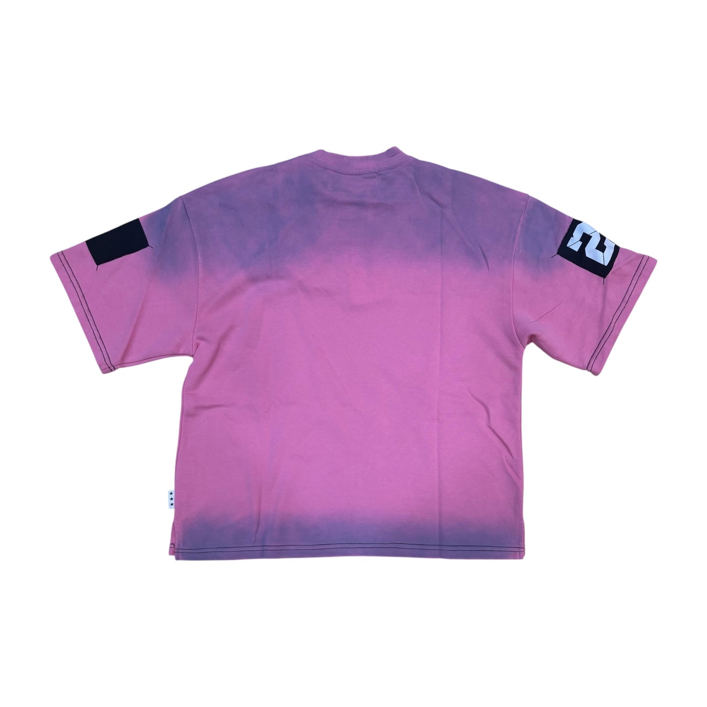 WH-T1610 - None of us are Free with Rhinestones n Studs Boxy T-Shirt