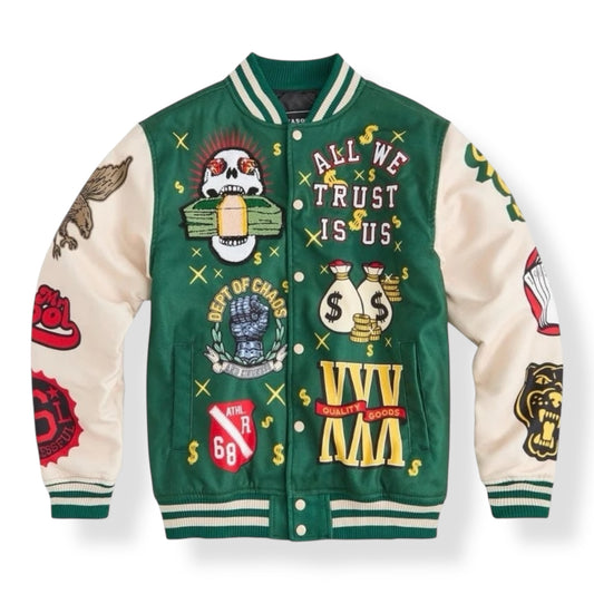 RER5-003 - CASH FLOW Varsity Jacket