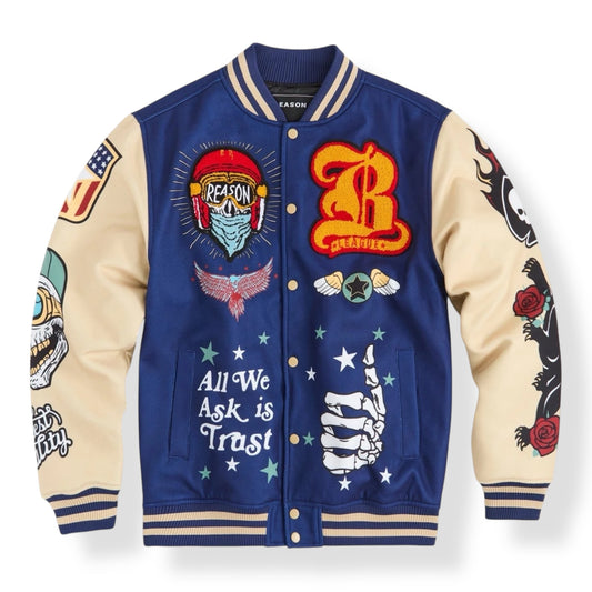 RER5-001 - Born Free Varsity Jacket