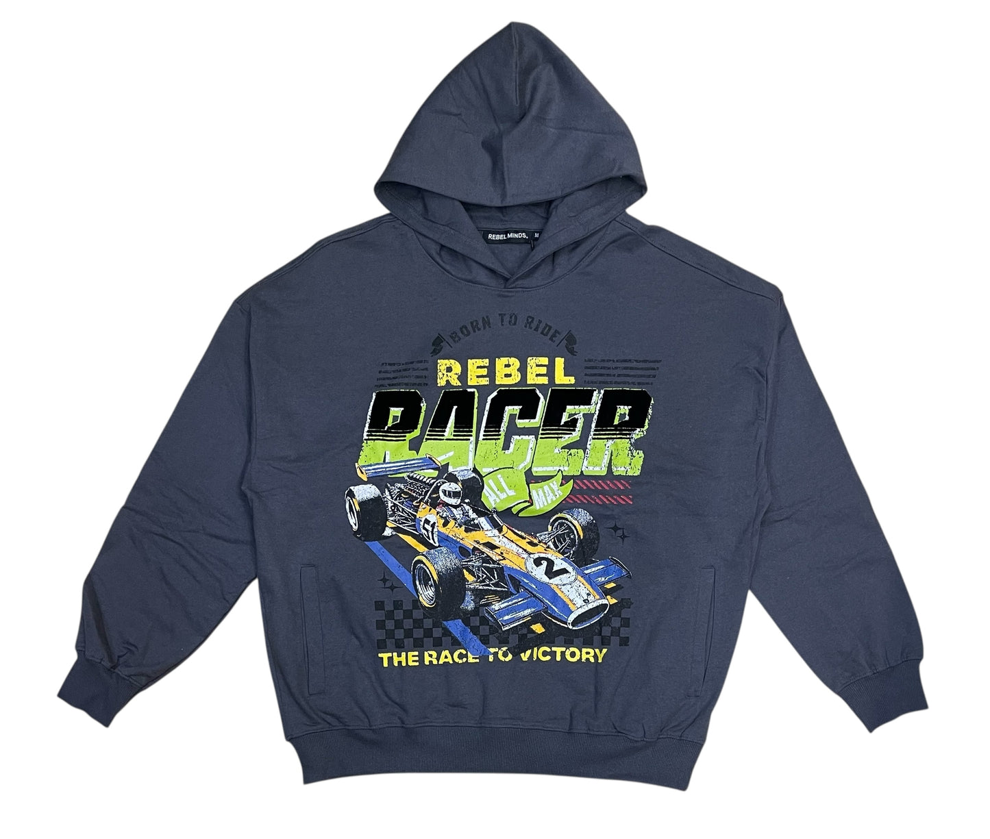 152-346 - Rebel Racer Graphic Fleece Hoodie