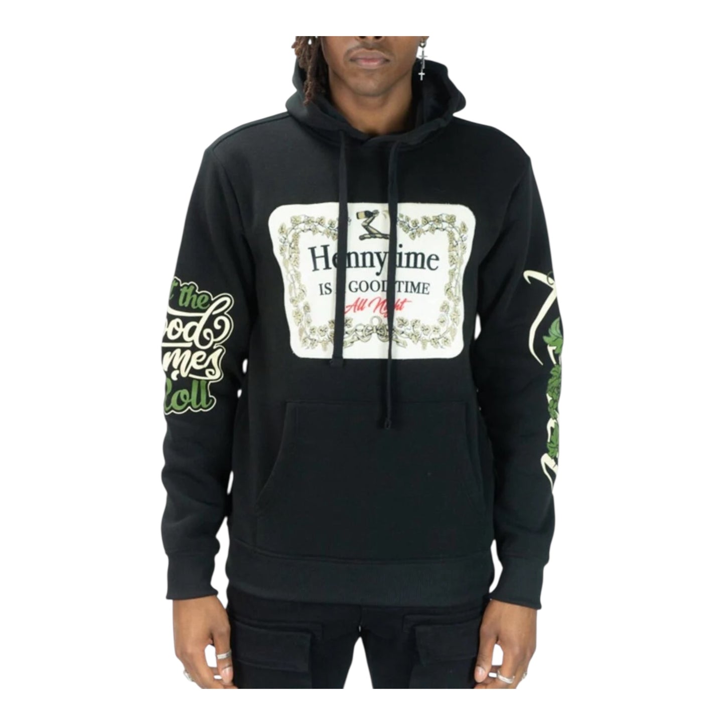 152-322 - Hennytime Graphic Fleece Hoodie